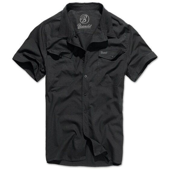 BRANDIT Roadstar Shirt 1/2 Arm, black S