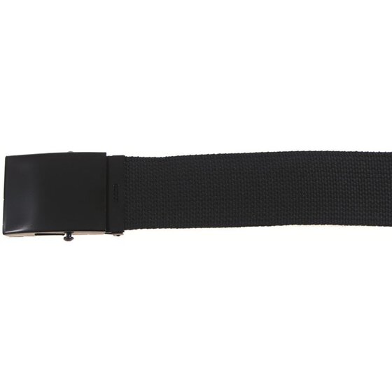 MFH Grtel, 4,5 cm breit, mit Metallschlo, schwarz