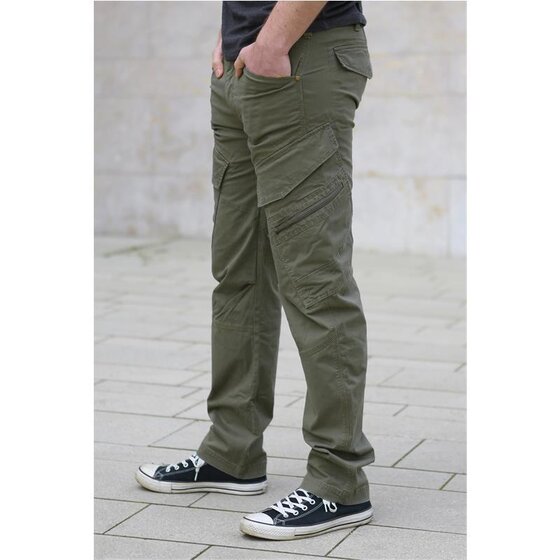 BRANDIT Adven Slim Fit Trousers, oliv S