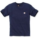 CARHARTT Workw Pocket T-Shirt S/S, navy