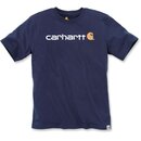 CARHARTT Core Logo T-Shirt S/S, navy