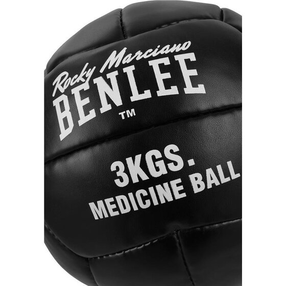BENLEE Artificial leather Medicine Ball PAVELEY, black