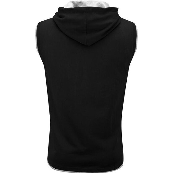 BENLEE Men Sleeveless Hooded T-Shirt EPPERSON, black XXL