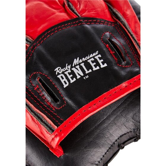 BENLEE Leather Trainer Pads BOON PAD, Black/Red