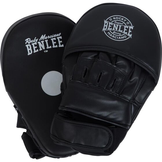 BENLEE Artificial Leather Trainer Hook & Jab Pads NORWOOD, Black/White