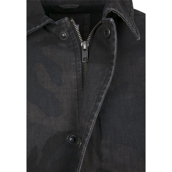 Urban Classics Camo Cotton Coach Jacket, dark camo XL
