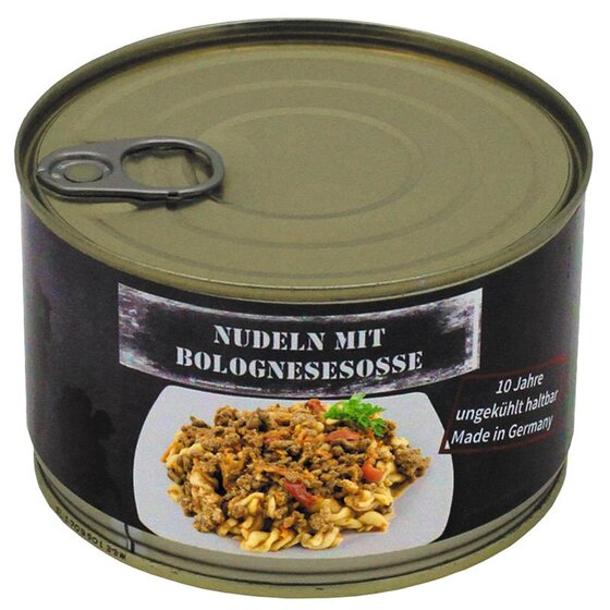 MFH Nudeln mit Bolognesesoße, Vollkonserve, 400 g