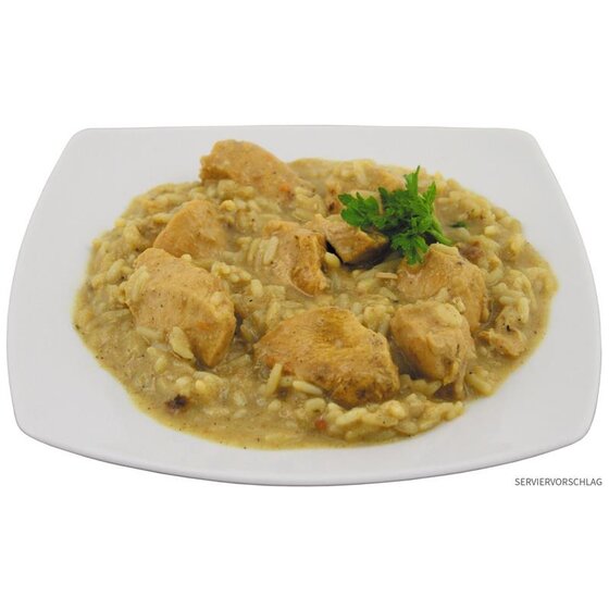 MFH Hhnchen Curry mit Reis, Vollkonserve, 400 g