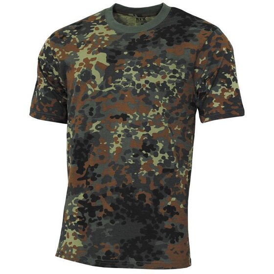 MFH US T-Shirt, Streetstyle, flecktarn, 140-145 g/m 