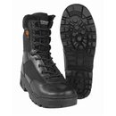MILTEC Tactical Stiefel, Leder-Codura, schwarz 39