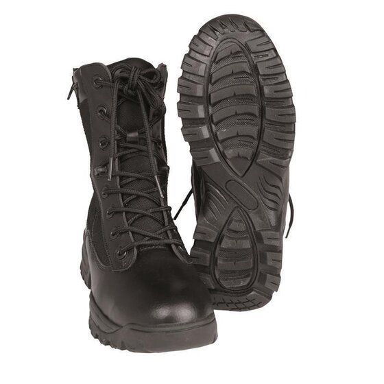 MILTEC Tactical Boots, Two-Zip, schwarz 40