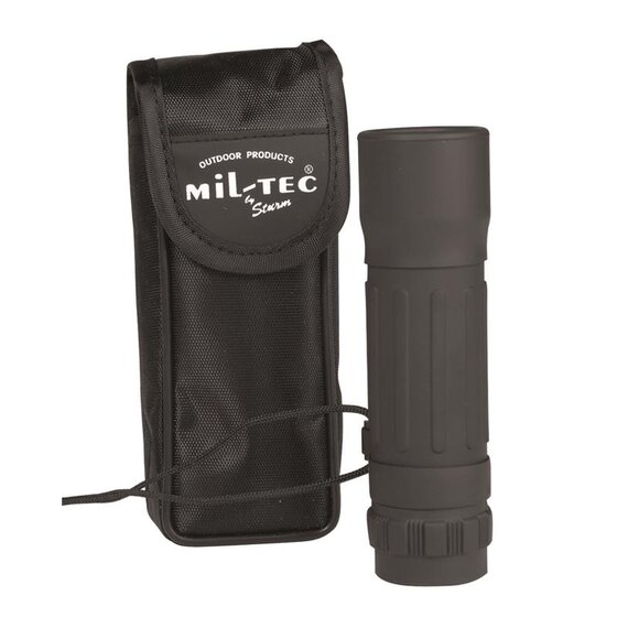 MILTEC Fernglas, Monokular, 10 X 25, schwarz