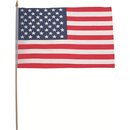 MFH Flagge USA, Holzstiel, 30x45 cm