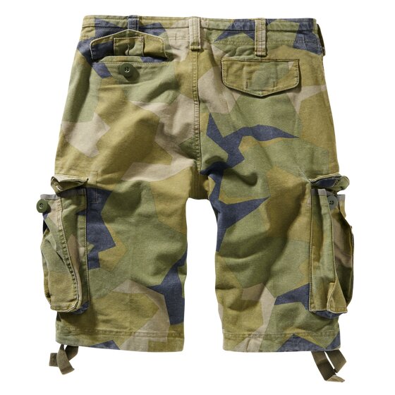 BRANDIT Army Vintage Shorts, swedish camo L