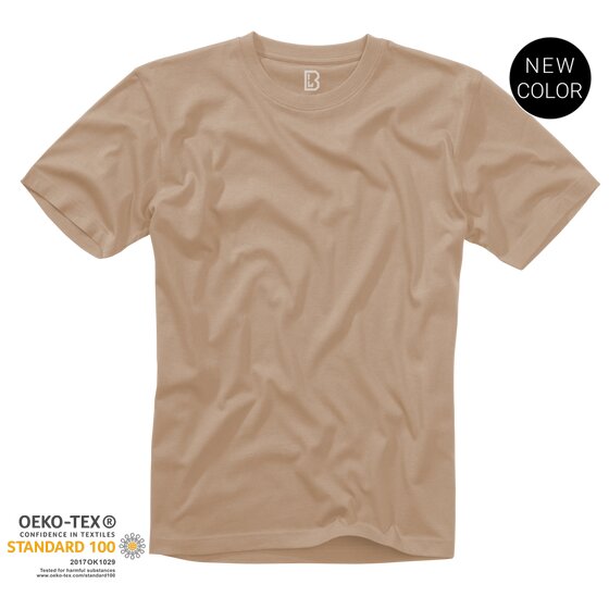 BRANDIT T-Shirt, beige 7XL