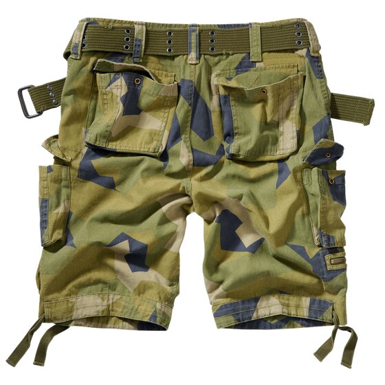 BRANDIT Savage Shorts, swedisch camo S