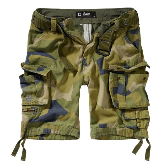 BRANDIT Savage Shorts, swedisch camo 3XL