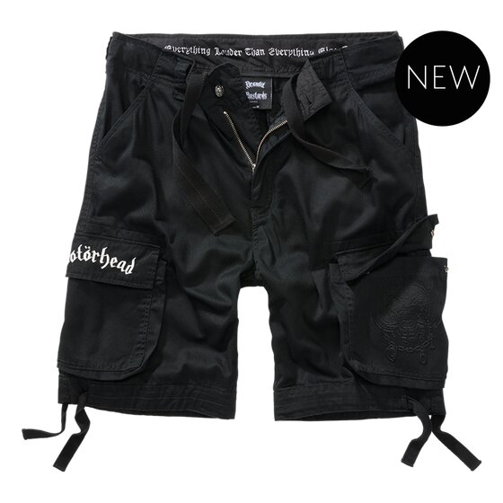 BRANDIT Motrhead Urban Legend shorts, black S
