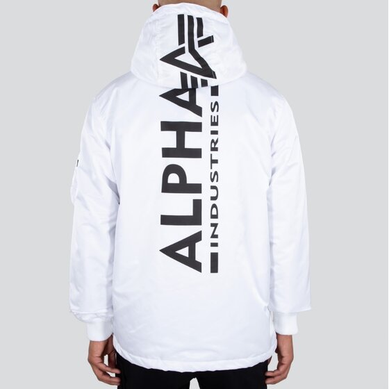 Alpha Industries HPO Anorak BP, white S