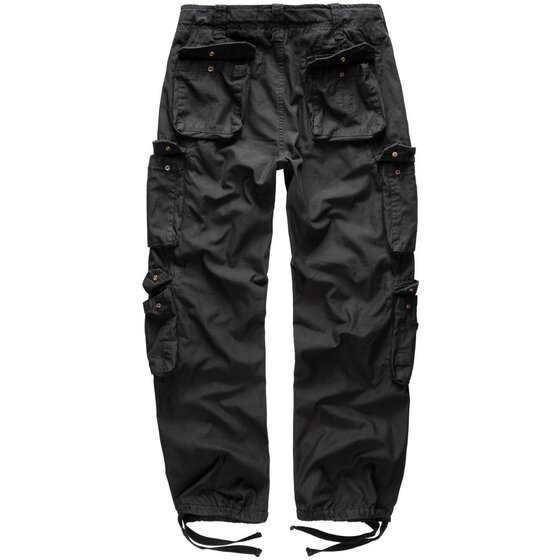 SURPLUS Airborne Vintage Trouser NEU, black XL / 100 cm