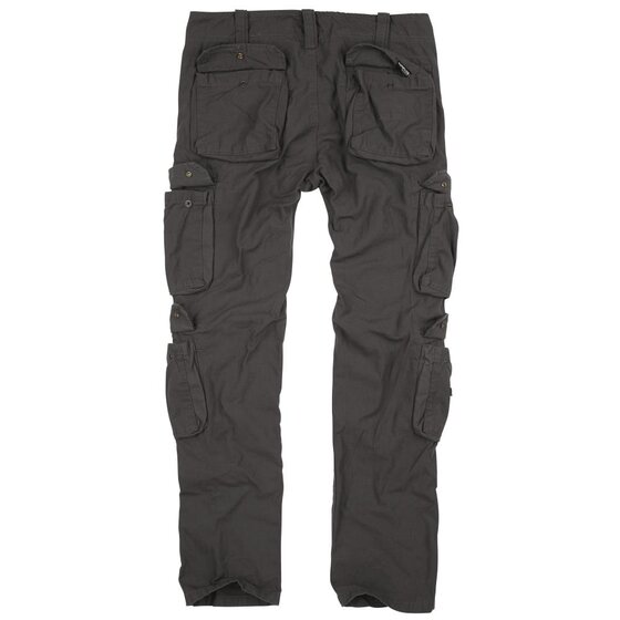 SURPLUS Airborne Slimmy Trouser, anthrazit S / 83,5 cm