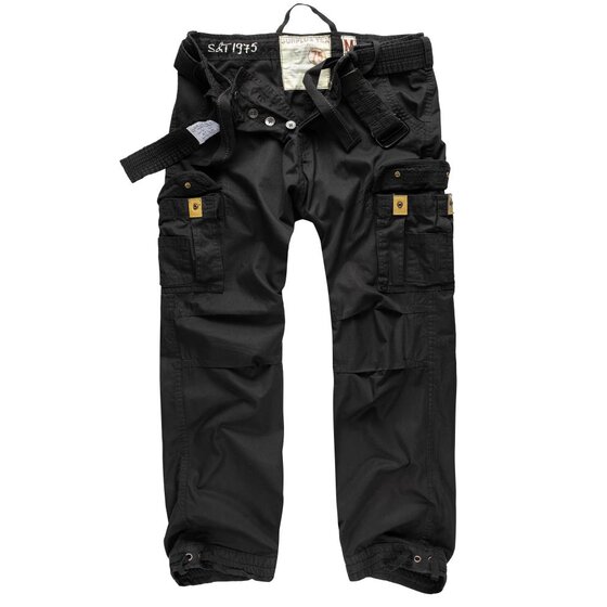 SURPLUS Premium Trouser Vintage, black S / 83 cm