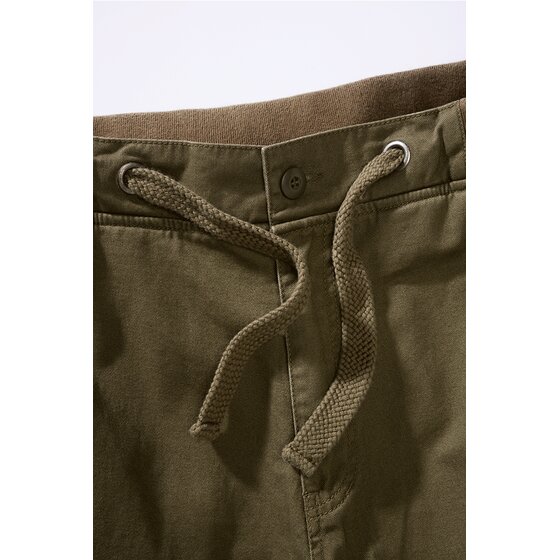 BRANDIT Packham Vintage Shorts, olive 7XL