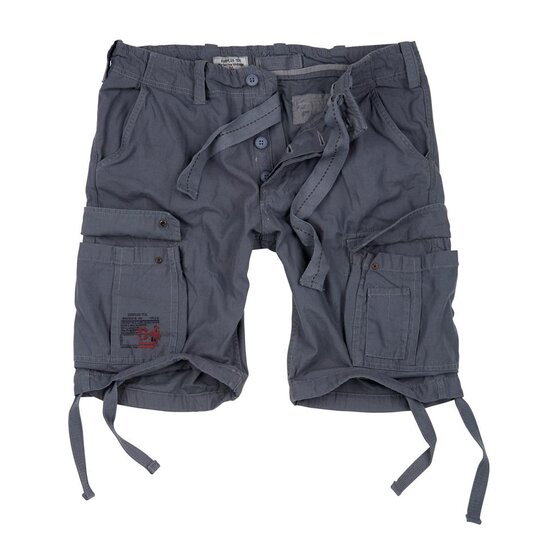 SURPLUS Airborne Vintage Shorts, grau gewaschen 7XL