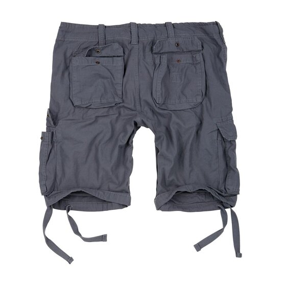 SURPLUS Airborne Vintage Shorts, grau gewaschen 7XL