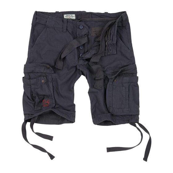 SURPLUS Airborne Vintage Shorts, anthrazit gewaschen 4XL