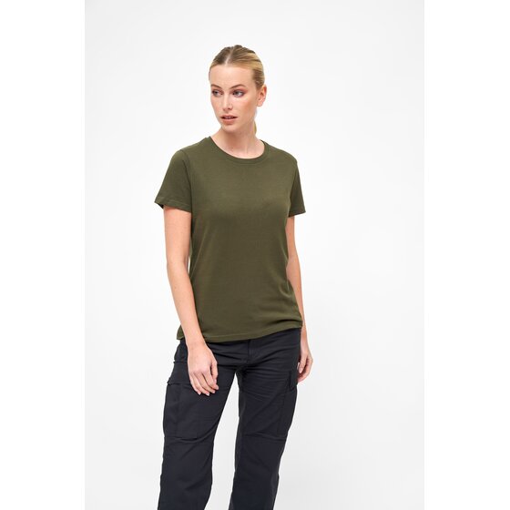 BRANDIT Ladies T-Shirt, olive 5XL