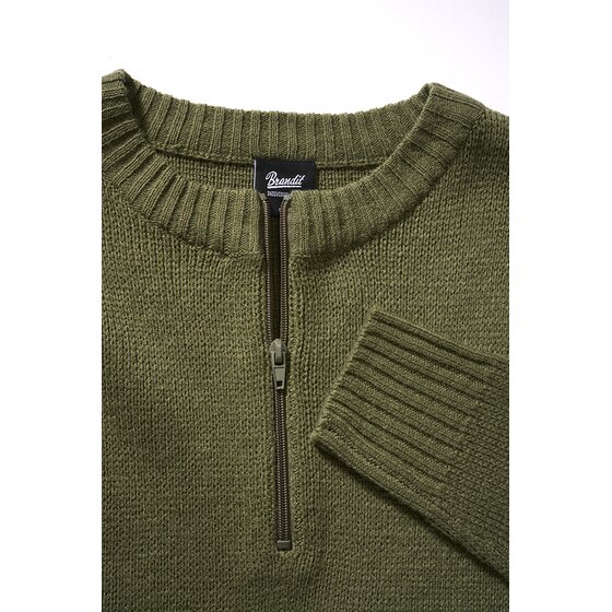 BRANDIT Armee Pullover, olive 5XL