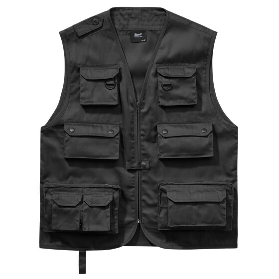 BRANDIT Hunting Vest, black 7XL