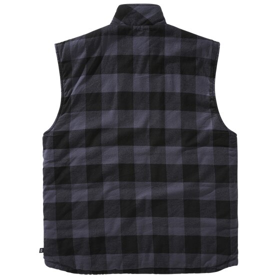 BRANDIT Lumber Vest, black-grey