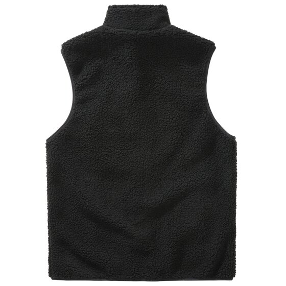 BRANDIT Teddyfleece Vest Men, black S