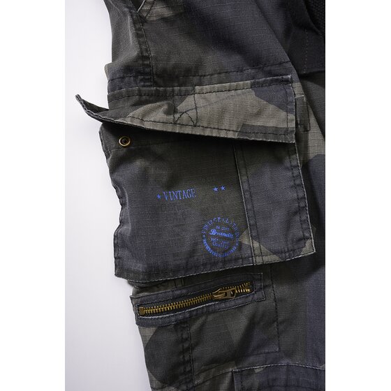 BRANDIT Savage Ripstop Shorts, M90 darkcamo S