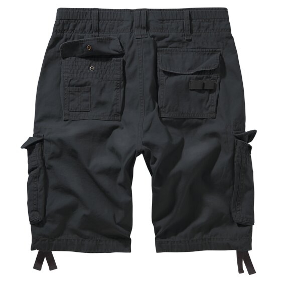BRANDIT Pure Vintage Shorts, black 7XL