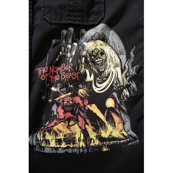 BRANDIT Iron Maiden Vintage Shirt Sleeveless NOTB, black