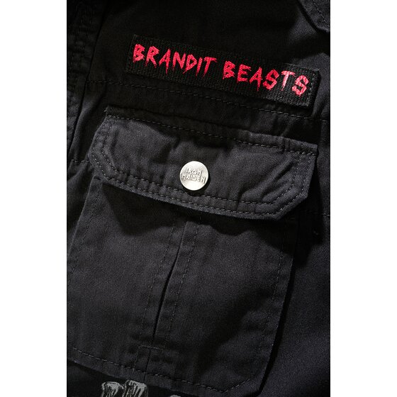 BRANDIT Iron Maiden Vintage Shirt Sleeveless NOTB, black S