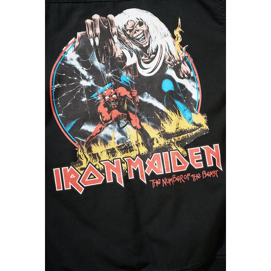 BRANDIT Iron Maiden Bronx Jacket NOTB, black 5XL