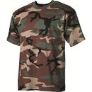 MFH T-Shirt 160g/m,halbarm, woodland M
