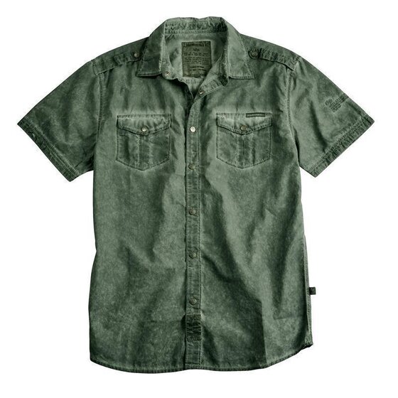 Alpha Industries Coal Dyed Shirt, olive M