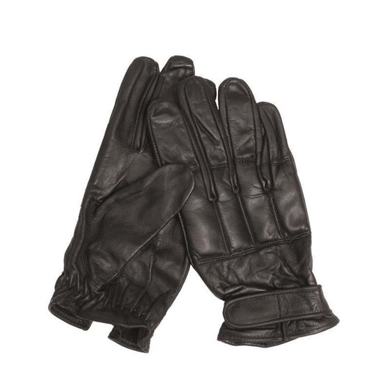MILTEC Handschuhe DEFENDER, mit Quarzsand, schwarz S
