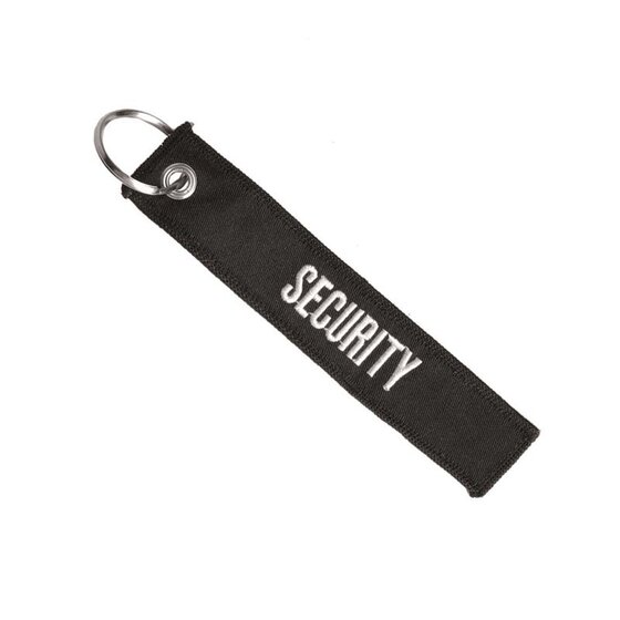 MILTEC Schlüsselanhänger SECURITY, schwarz