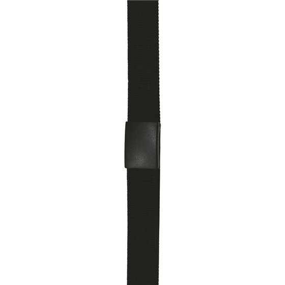 MFH BW Hosengürtel, schwarz, mit Kastenschloß, 3 cm breit