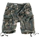 SURPLUS Airborne Vintage Shorts, woodland gewaschen