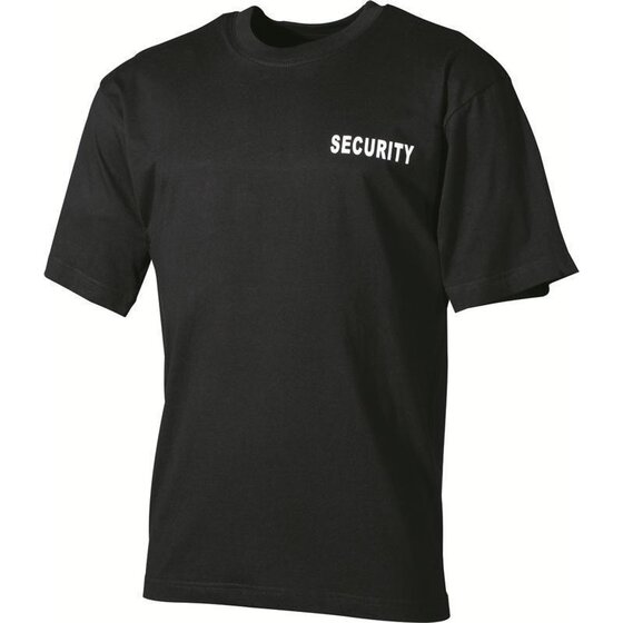 MFH T-Shirt Security, black 4XL