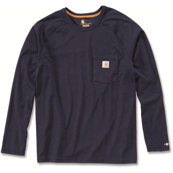 CARHARTT Carhartt Force Cotton Long Sleeve T-Shirt, dunkelblau