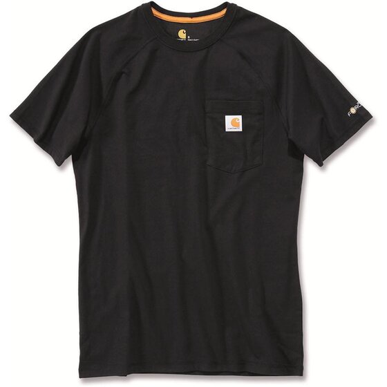 CARHARTT Carhartt Force Cotton Short Sleeve T-Shirt, schwarz