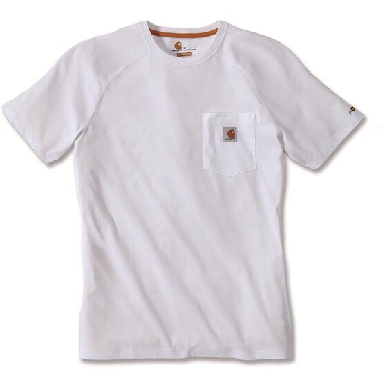 CARHARTT Carhartt Force Cotton Short Sleeve T-Shirt, weiss